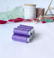 Нитки швейные для трикотажа, Omega 197, лиловый, №120  200м, 644Н фото 1
